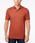 Tasso Elba Men's Heather Polo, Classic Fit