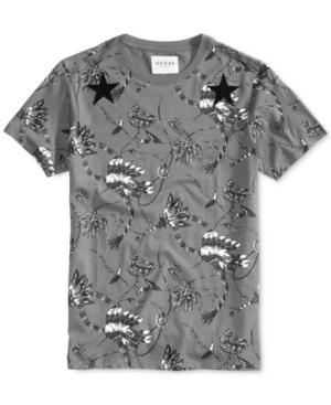 Guess Men's Stream Feather Cotton T-shirt