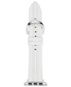 Kate Spade New York Women's White Leather Apple Watch Strap
