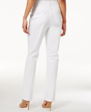 Jm Collection Embellished Sophie Wash Wash Straight-leg Jeans, Only At Macy's