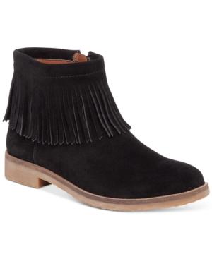 Lucky Brand Women's Galley Fringe Booties Women's Shoes