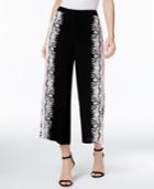 Yyigal Printed Cropped Wide-leg Pants, A Macy's Exclusive