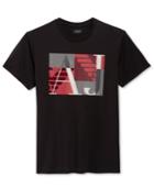 Armani Jeans Men's Aj Square Graphic-print Logo T-shirt