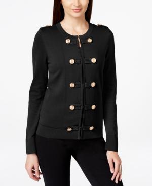 Inc International Concepts Military Cardigan, Only At Macy's