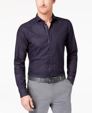 Hugo Boss Men's Slim-fit Print Shirt