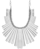 Lucky Brand Silver-tone Statement Necklace