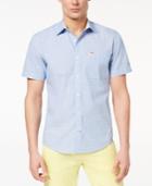 Tommy Hilfiger Men's Beatty Stripe Triangle-print Shirt