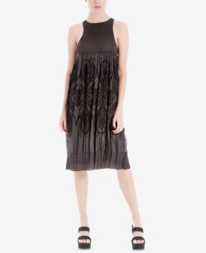Max Studio London Sleeveless Empire-waist Dress