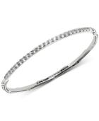 Peter Thomas Roth White Topaz Bangle Bracelet (2 Ct. T.w.) In Sterling Silver