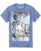 Ring Of Fire Men's La Clear Graphic-print Cotton T-shirt, Only At Macy's