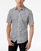Alfani Men's Gaines Plaid Cotton Shirt, Only At Macy's