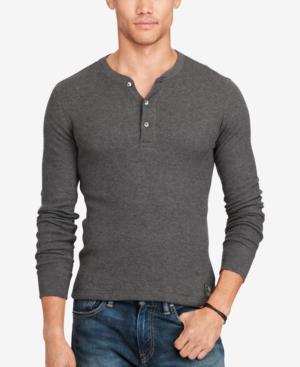 Polo Ralph Lauren Men's Waffle-knit Henley