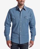 Wrangler Men's Authentic Western Style Long Sleeved Shirt