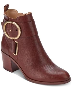 Dkny Telo Buckle Booties, Created For Macy's