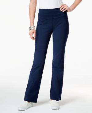 Style & Co Petite Bootcut Yoga Pants, Created For Macy's
