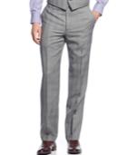Ryan Seacrest Distinction Black & White Glen Plaid Pants