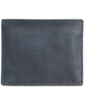 Tasso Elba Men's Abott Traveler Leather Bifold Wallet, Created For Macy's