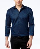 Alfani Black Men's Dobby Long-sleeve Shirt, Only At Macy's