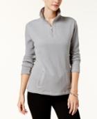 Karen Scott Half-zip Sweatshirt, Created For Macy's