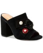 Nanette By Nanette Lepore Marsha Slide Block-heel Sandals Women's Shoes