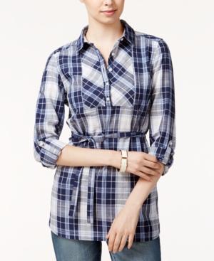 Tommy Hilfiger Geneva Plaid Shirt, Only At Macy's