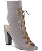Guess Women's Laila Lace-up Block-heel Sandals Women's Shoes