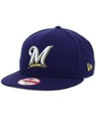 New Era Milwaukee Brewers Mlb 2 Tone Link 9fifty Snapback Cap