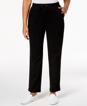 Karen Scott Pull-on Drawstring Pants, Created For Macy's