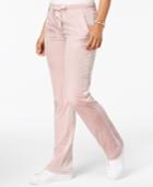 Material Girl Active Juniors' Lace-up Velour Lounge Pants