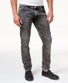 Versace Jeans Men's Faded Black Stretch Jeans