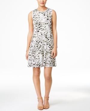 Style & Co. Printed Swing Dress, Only At Macy's