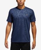Adidas Men's Essentials Camo-print Climalite Training T-shirt