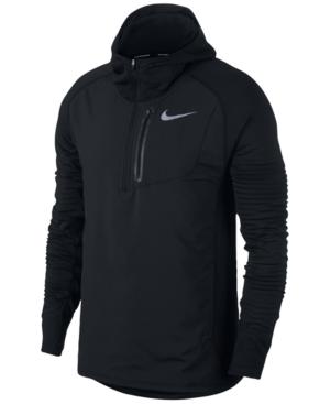 Nike Men's Therma Sphere Half-zip Running Hoodie