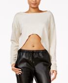 Chelsea Sky Long-sleeve Crop Top, Created For Macy's