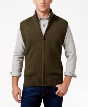 Tricots St Raphael Men's Faux Sherpa Lined Vest