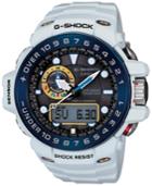 G-shock Men's Analog-digital Gulfmaster White Resin Strap Watch 45x56mm Gwn1000e-8a