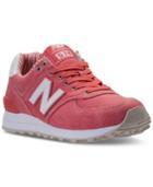 New Balance Women's 574 Beach Chambray Casual Sneakers From Finish Line