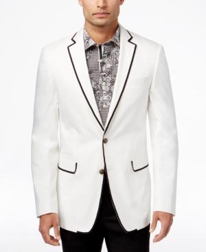 Tallia Men's Vogue Slim-fit Contrast-trim Sport Coat