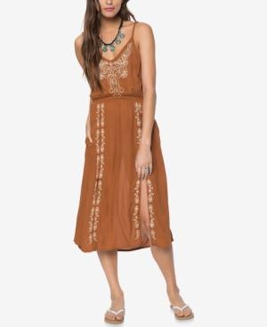 O'neill Juniors' Mustang Embroidered Midi Dress