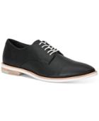 Calvin Klein Men's Agusto Diamond Leather Oxford Shoes Men's Shoes