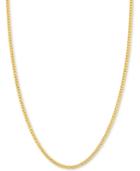 24 Franco Chain (3mm) Necklace In 14k Gold