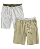 Jaywalker Men's Cutoff Jogger Shorts 2-pack, Created For Macys