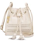 Fossil Claire Whipstitch Small Drawstring Bag