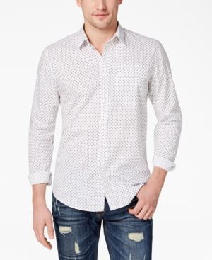 American Rag Men's Geometric Print Shirt, Created For Macy's