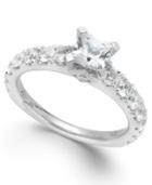Certified Diamond Engagement Ring In 14k White Gold (2 Ct. T.w.)