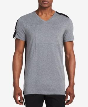 Calvin Klein Men's Drop-tail V-neck T-shirt