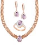 Victoria Townsend Amethyst (5-1/2 Ct. T.w.) And Diamond (1/10 Ct. T.w.) Jewelry