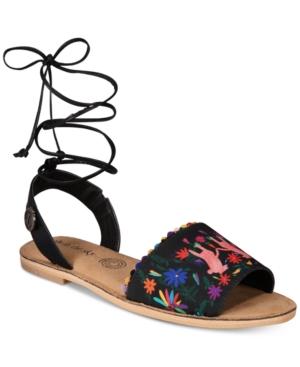 Loly In The Sky Pom Pom Sandals