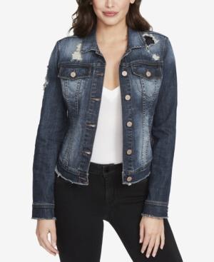 William Rast Sussex Ripped Denim Jacket