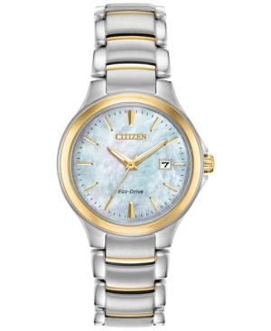 Citizen Eco-drive Women's Chandler Two-tone Stainless Steel Bracelet Watch 30mm